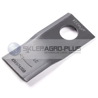 Nożyk kosiarki Pottinger Durastar 100mm prawy 434.974.999